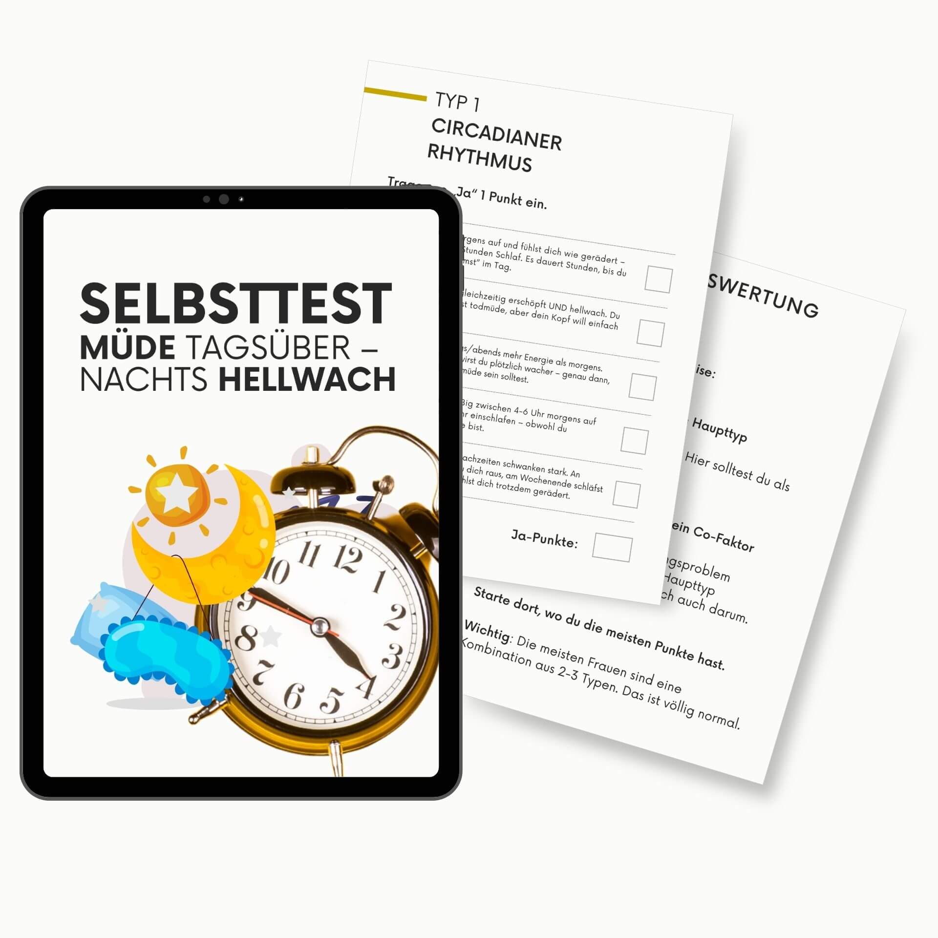 Selbsttest "Warum bin ich so erschöpft?"